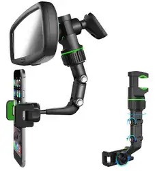 מעמד אשר מתחבר מאחורי המראה. מסתובב 360°.