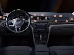 מעמד נייד לרכב אשר נוח למיקום במגוון מקומות ברכב. מסתובב ב *360. צבע ירוק.