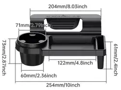 מתקן רב תכליתי עם מקום לכוס/בקבוק אשר מתחבר בחריץ של החלון. אינו מפריע/פוגע בסגירת ופתיחת החלון.