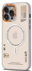 מגן טלפון מגנטי עבור iPhone 17Pro 16 15 13 12 14Pro Max עבור Magsafe עם הגנה מפני נפילה