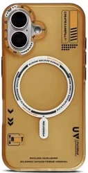 מגן טלפון מגנטי עבור iPhone 17Pro 16 15 13 12 14Pro Max עבור Magsafe עם הגנה מפני נפילה