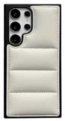 מגן טלפון עבור Samsung Galaxy S22 S23 S24 Ultra רך במגע בד מלא כותנה מוגן