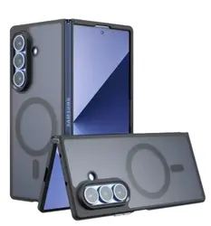כיסוי טלפון Magsafe מט מתאים לסדרת samsung z fold 7. מגן בפני נפילות.